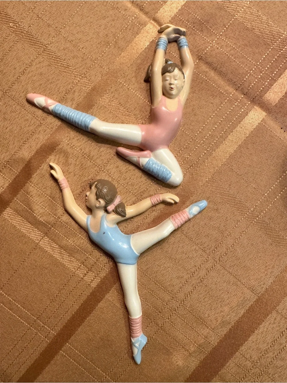 Vintage 1980’s Ballet Wall Decor Set — Pink and White Ballet Shoes & Dancers
